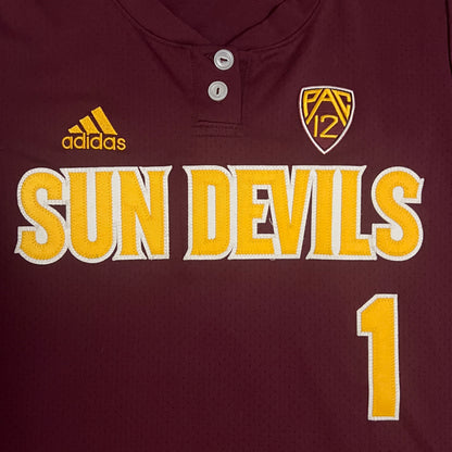 2018 Team Issued Arizona State Sun Devils Softball Jersey - WXL