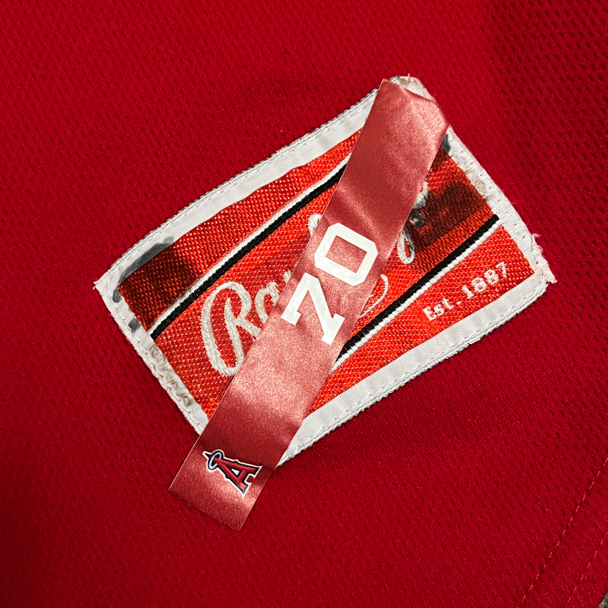 Team Issued Los Angeles Angels Alternate Jersey - 44