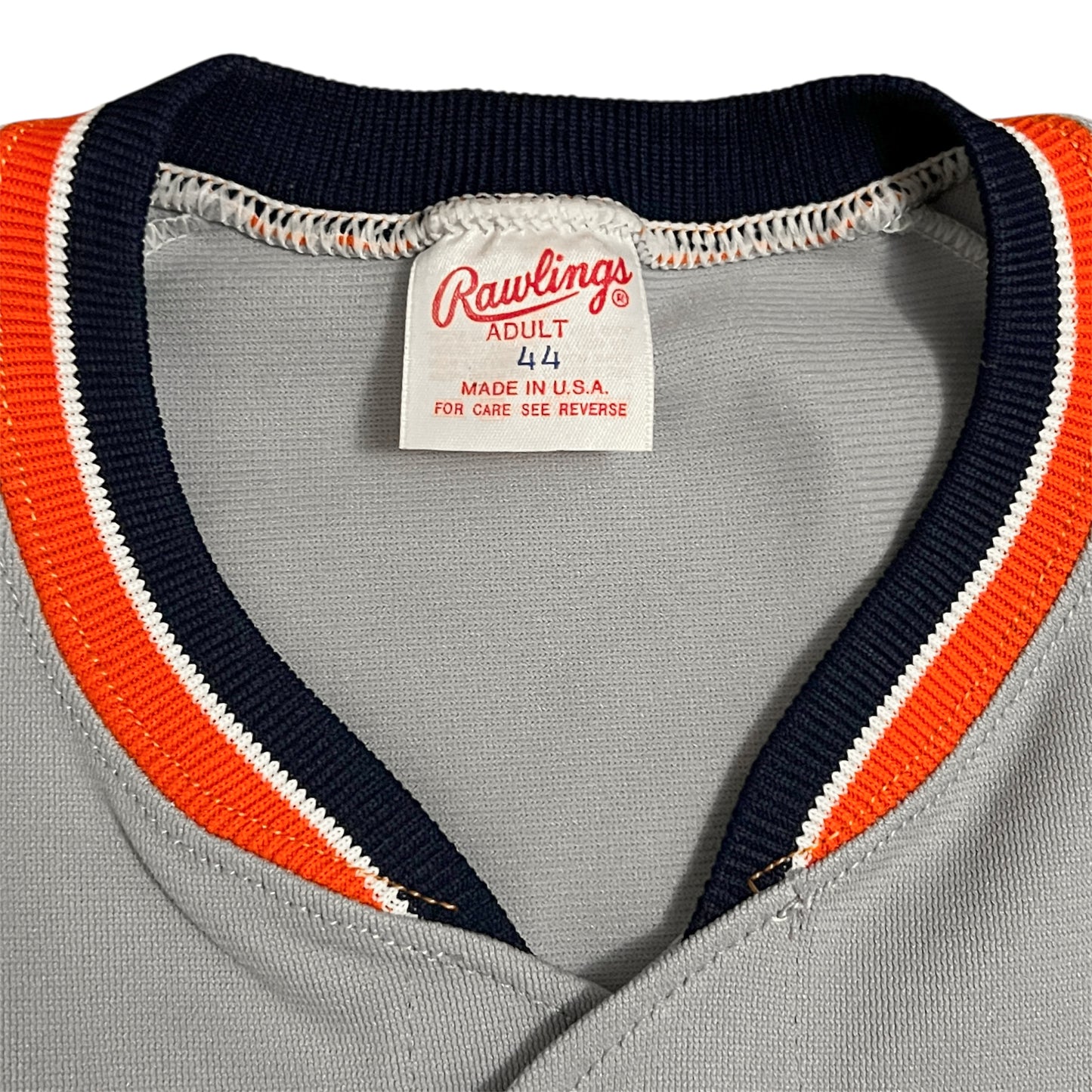 Vintage Detroit Tigers Authentic Rawlings Jersey - 44