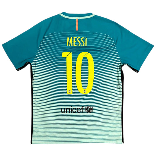 Authentic Lionel Messi 2016/17 Barcelona Third Jersey - XL