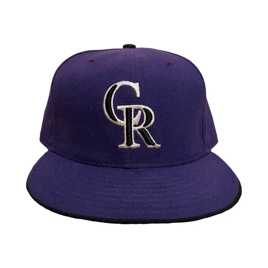 00’s Colorado Rockies New Era On-Field Fitted Hat - 7 1/2