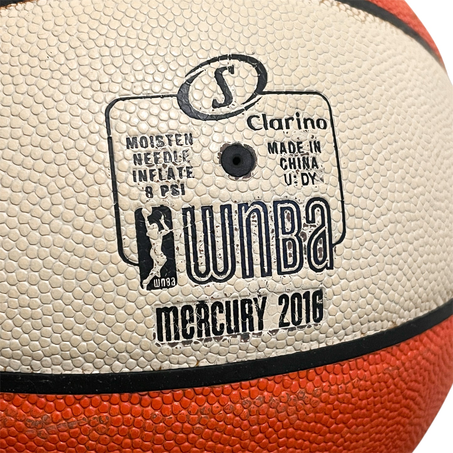 2016 Team Issued Phoenix Mercury WNBA 20th Anniversary Edition Game Ball
