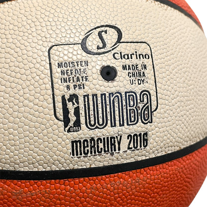 2016 Team Issued Phoenix Mercury WNBA 20th Anniversary Edition Game Ball