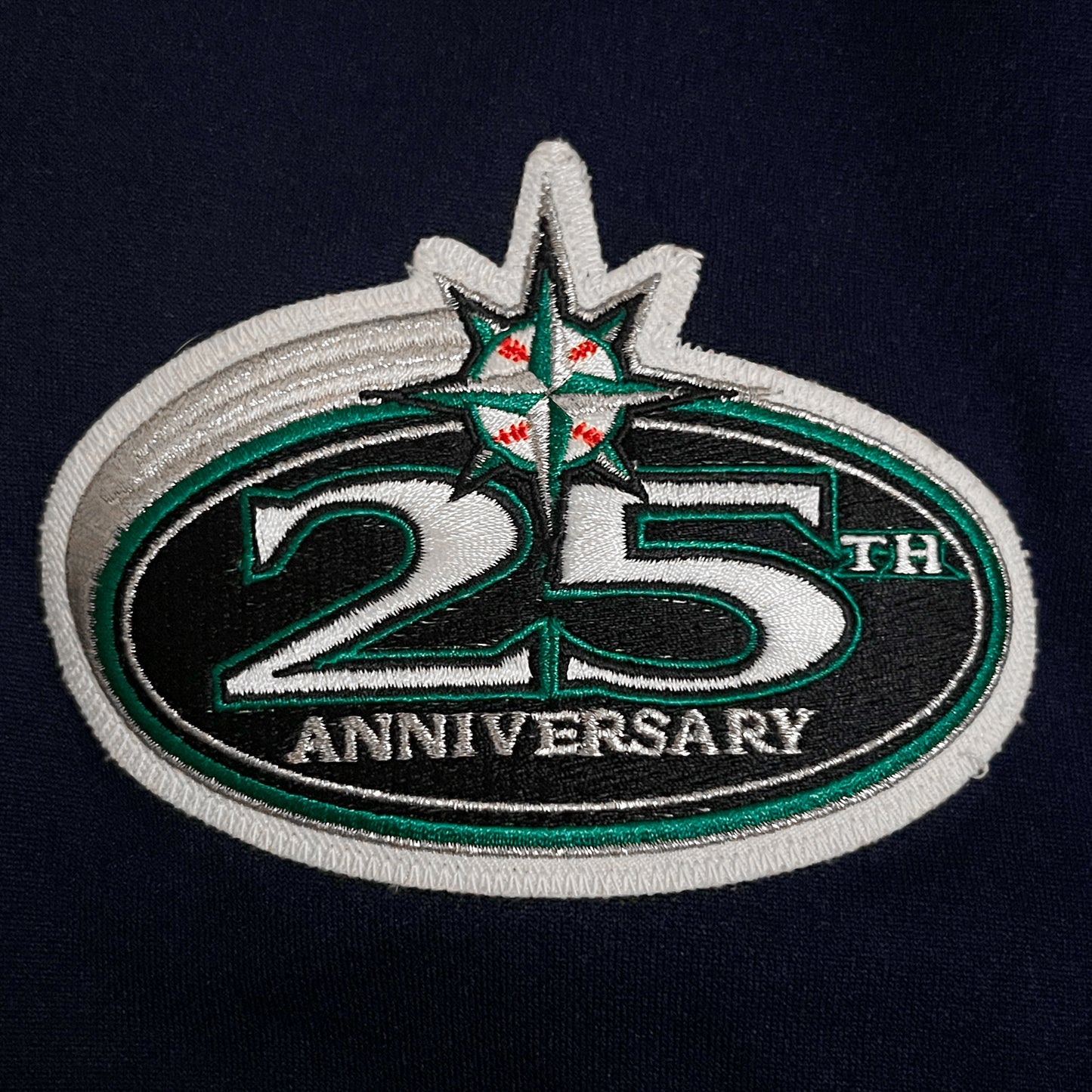 Authentic 2002 Seattle Mariners 25th Anniversary Jersey - 52