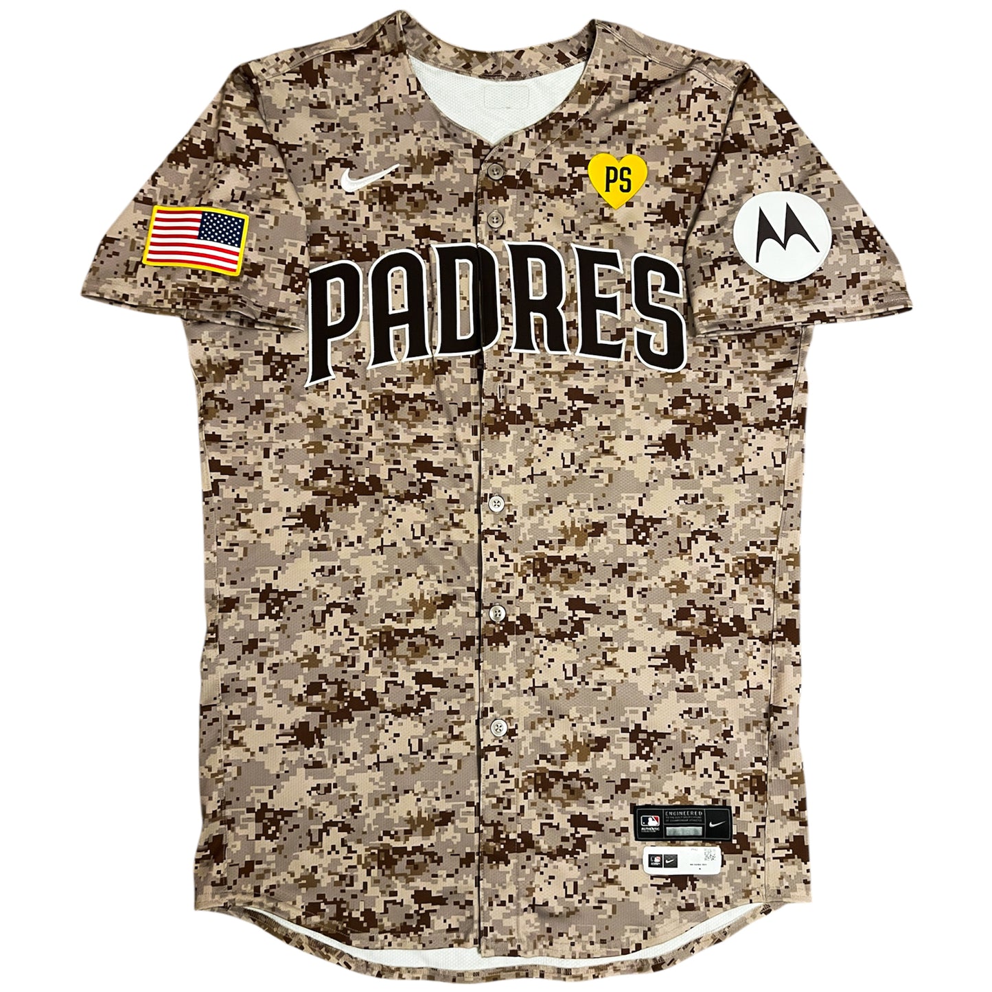 Team Issued San Diego Padres 2024 Military Appreciation Jersey - 46