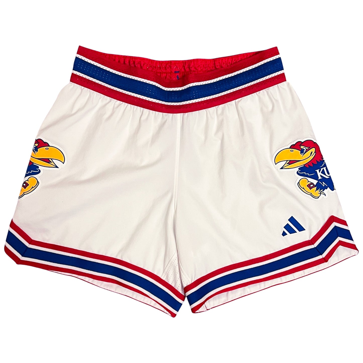 Game Used 2024/25 Kansas Jayhawks Women’s Basketball Home Shorts - M
