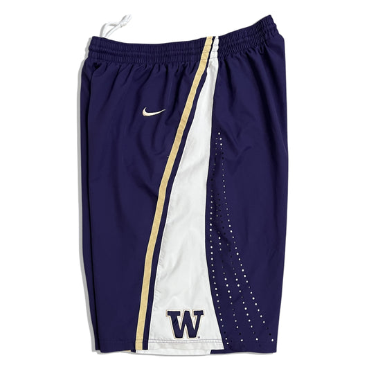 2011/12 Authentic Washington Huskies Basketball Shorts - L
