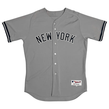 Vintage Derek Jeter Authentic New York Yankees Road Jersey - 48/XL