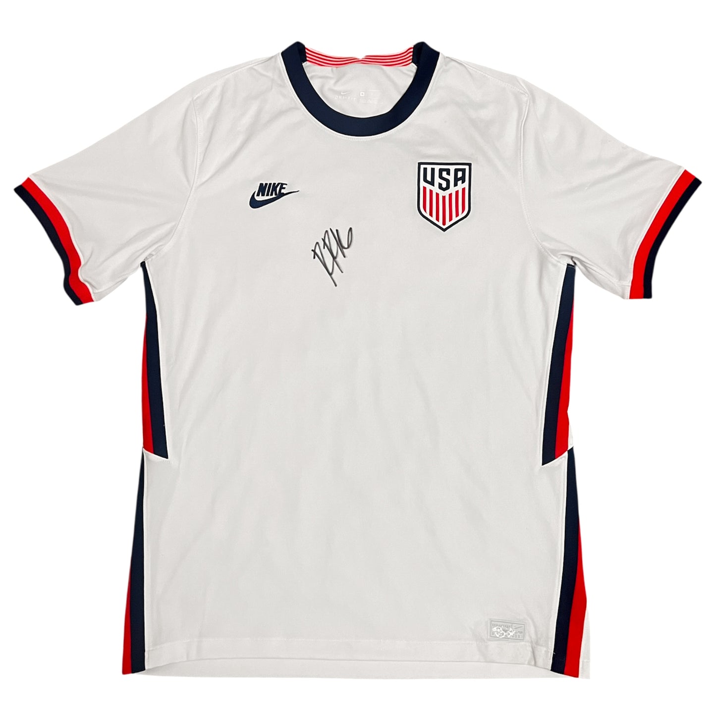 2020/21 USMNT Signed Ricardo Pepi Jersey - M