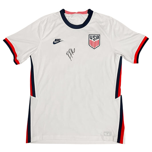 2020/21 USMNT Signed Ricardo Pepi Jersey - M