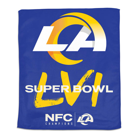 NEW Los Angeles Rams NFC Champions Super Bowl Rally Towel