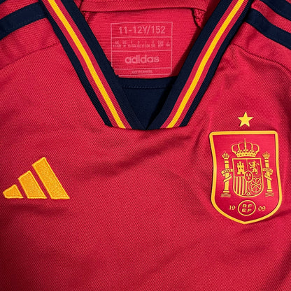 Spain National Team ‘22 Home Jersey - YM