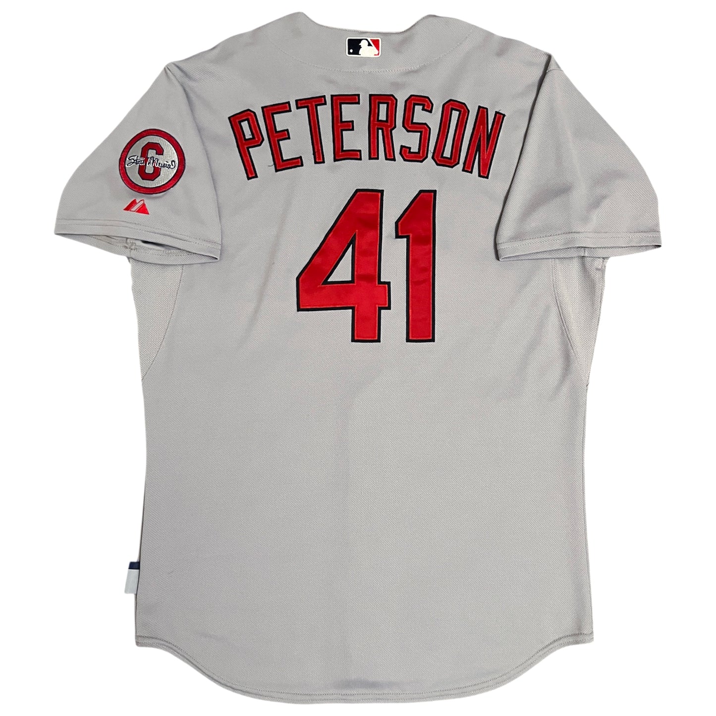 Team Issued 2013 St. Louis Cardinals Brock Peterson Jersey - 48