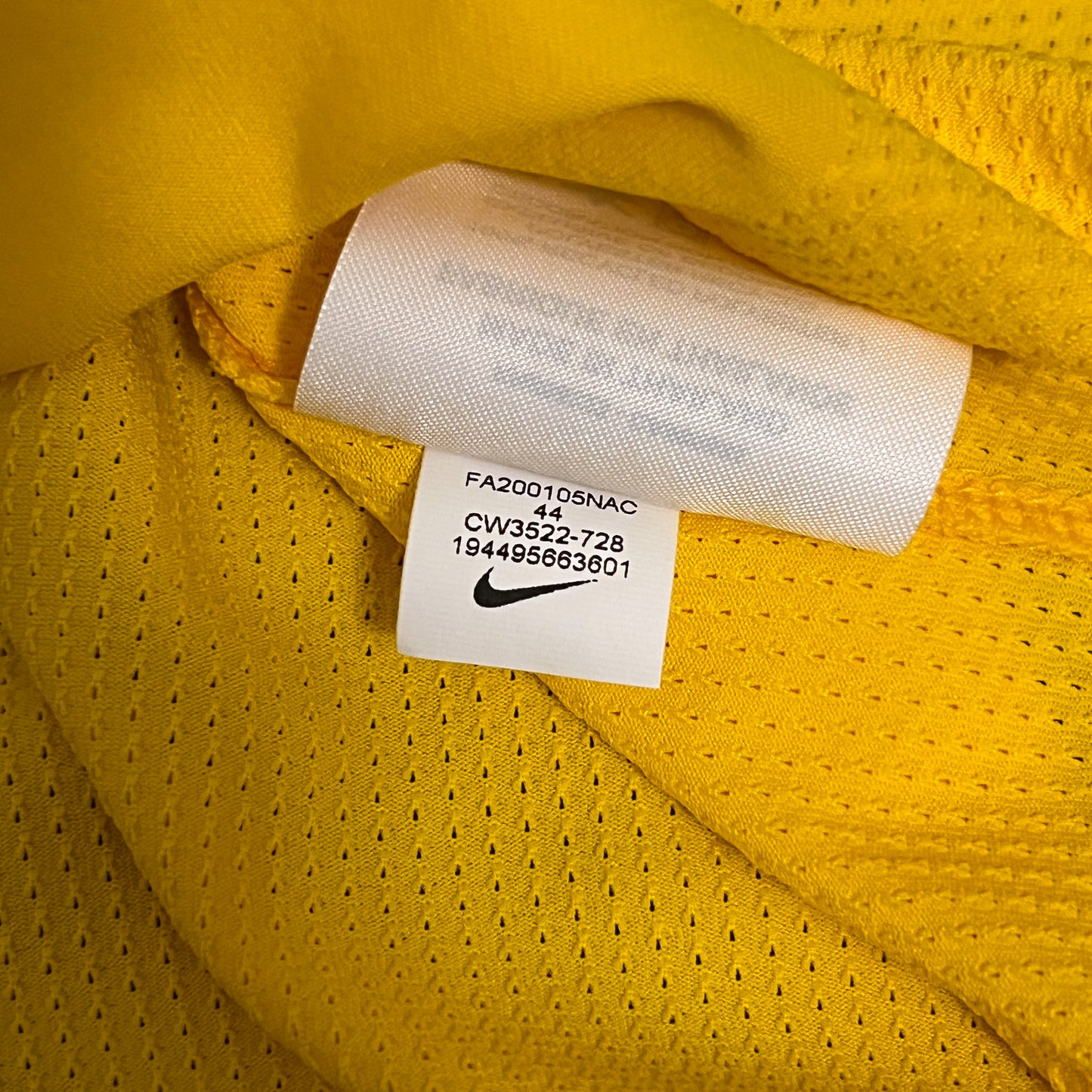 2020 Authentic Anthony Davis Los Angeles Lakers Jersey - 44/M