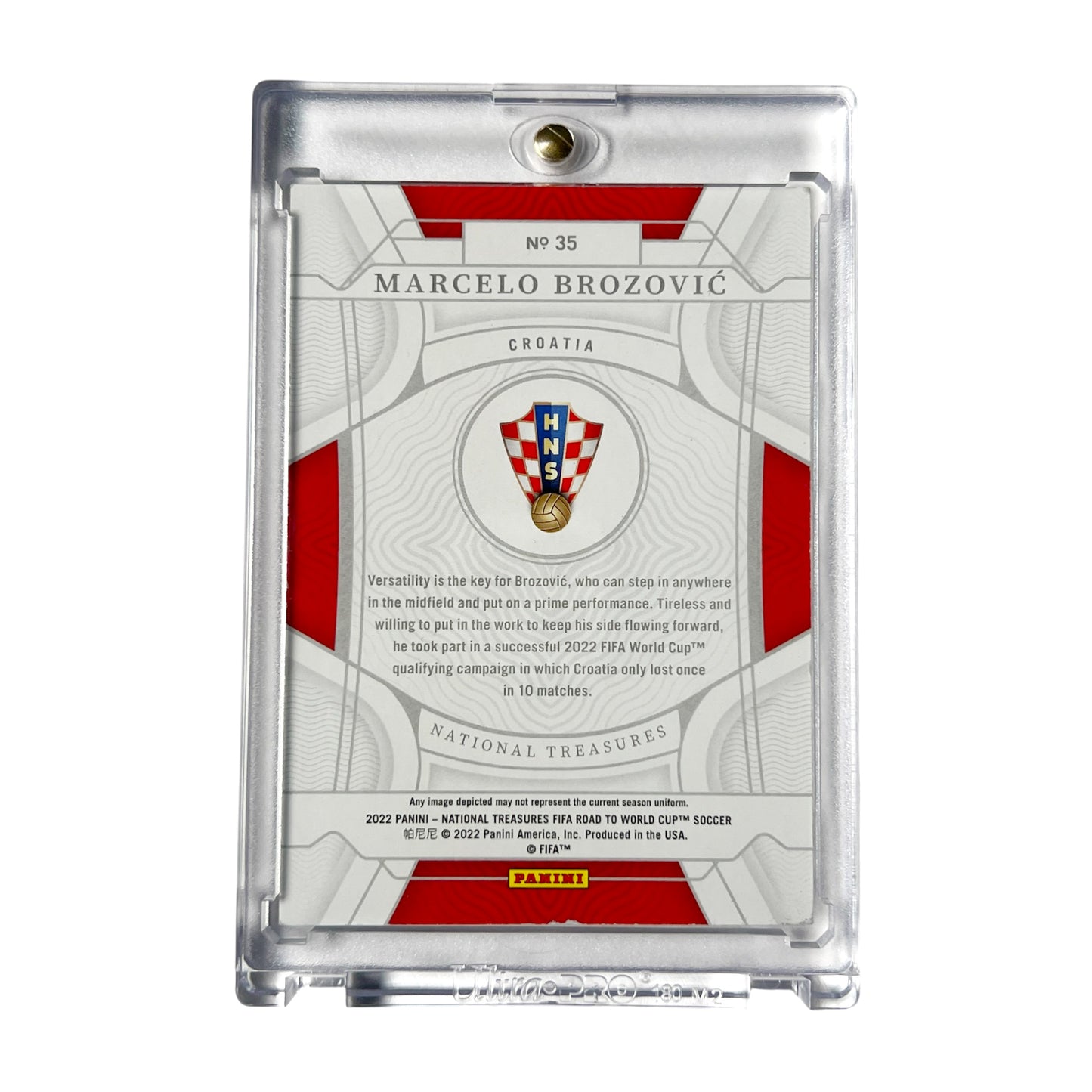 Marcelo Brozović Croatia 2022 World Cup National Treasures 1/99