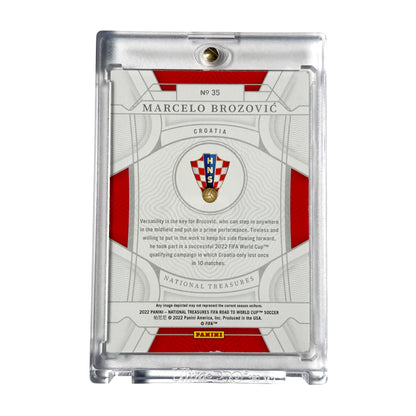 Marcelo Brozović Croatia 2022 World Cup National Treasures 1/99