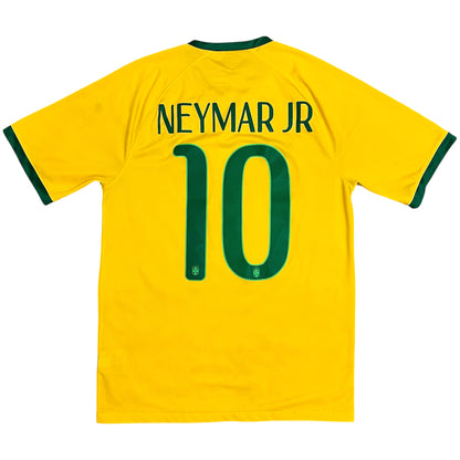 Neymar Jr Brazil 2014 World Cup Jersey - S