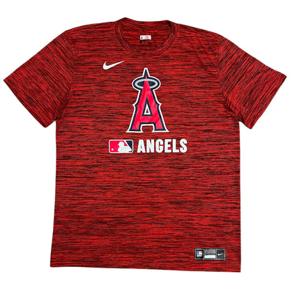 Team Issued Los Angeles Angels Reid Detmers #48 Training Shirt - L