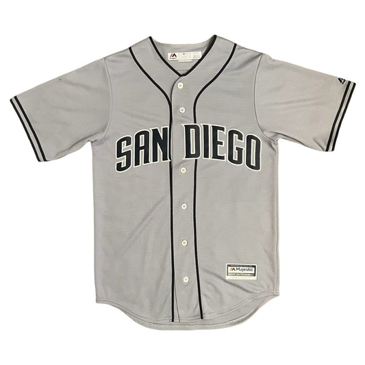 San Diego Padres Gray Road Jersey - S