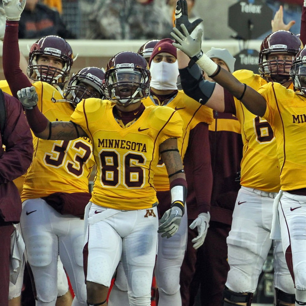 Minnesota Golden Gophers Team Issued Jersey - 46