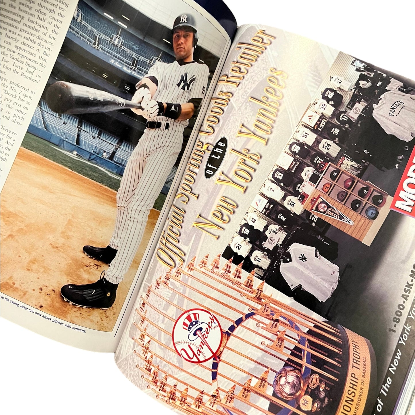 1999 World Series Yankees vs Braves Program