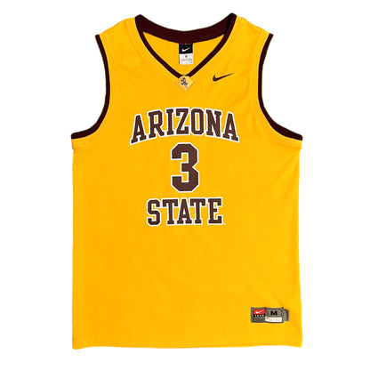 Arizona State Basketball Nike Gold Jersey - M