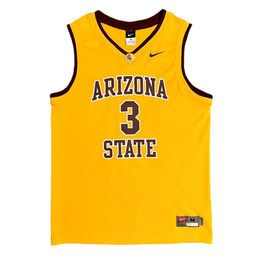 Arizona State Basketball Nike Gold Jersey - M