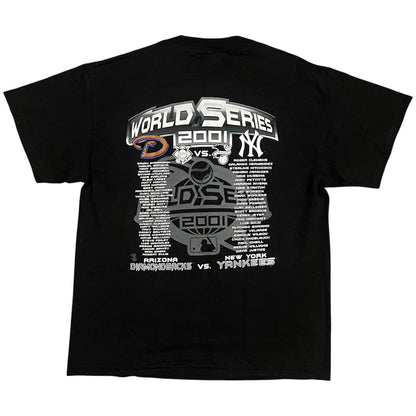 Vintage 2001 World Series Head to Head Matchup Shirt - L