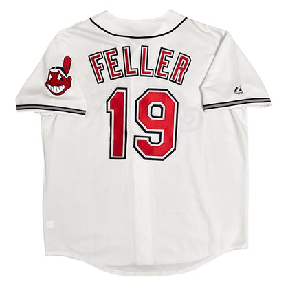 Authentic Bob Feller Cleveland Indians Jersey - XL