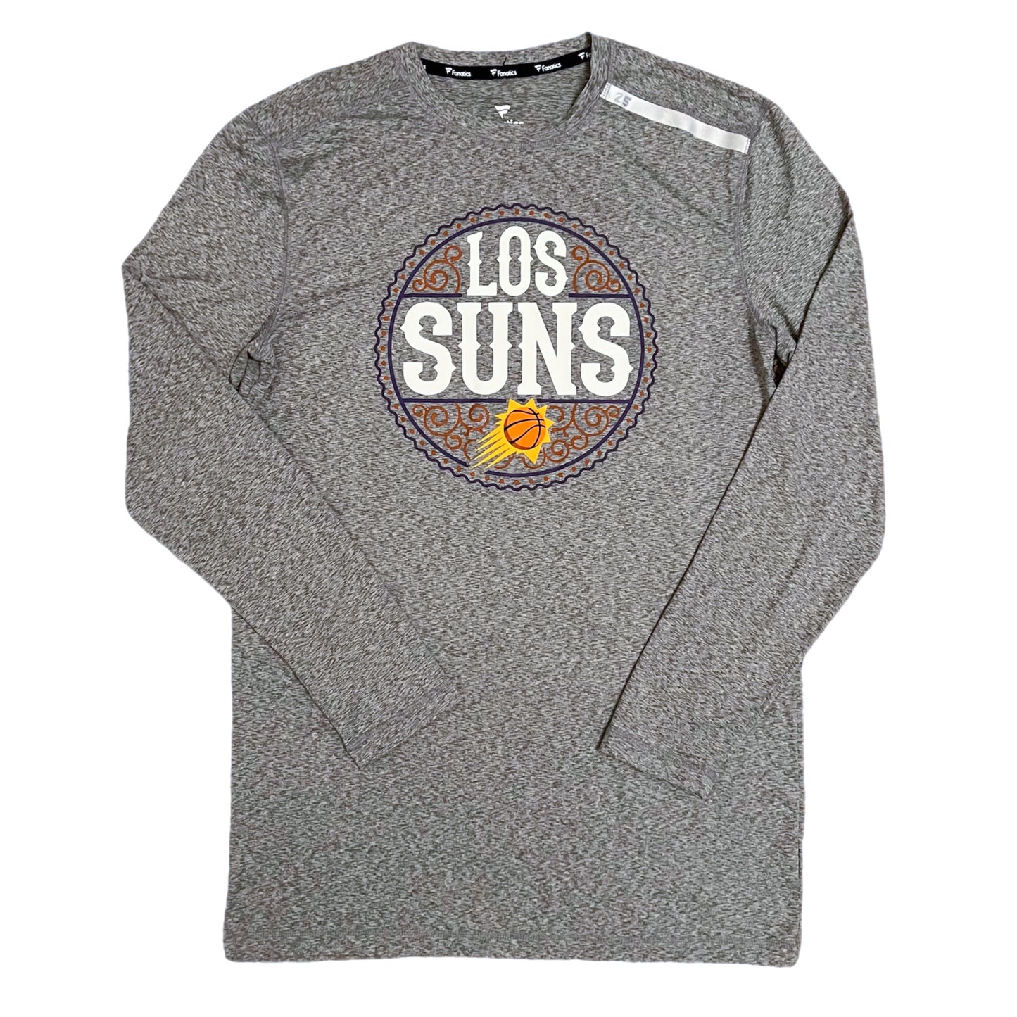 Mikal Bridges 2020 Team Issued Phoenix Suns Warm Up Shirt - LT