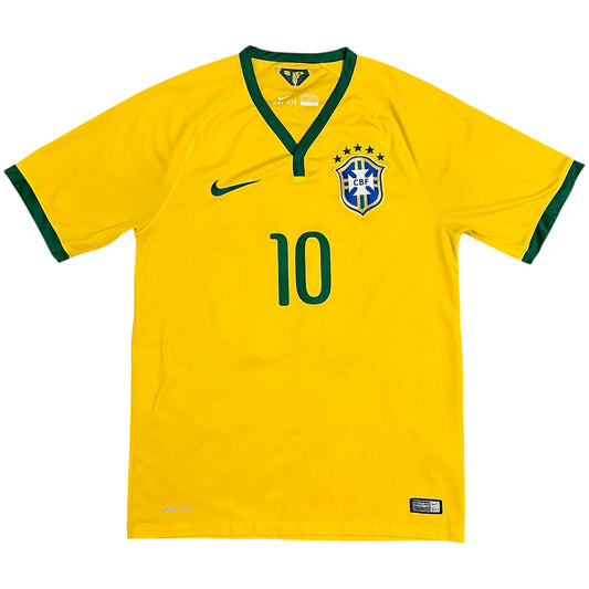 Neymar Jr Brazil 2014 World Cup Jersey - S
