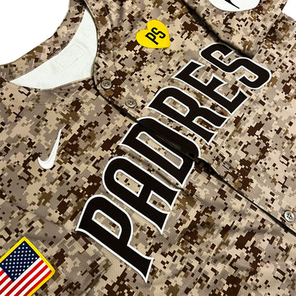 Team Issued San Diego Padres 2024 Military Appreciation Jersey - 46