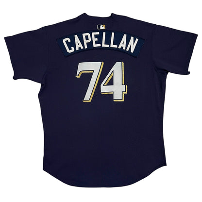 Team Issued Milwaukee Brewers Jose Capellan Spring Training Jersey - 50
