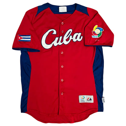 Authentic Team Cuba 2013 WBC Jersey - M