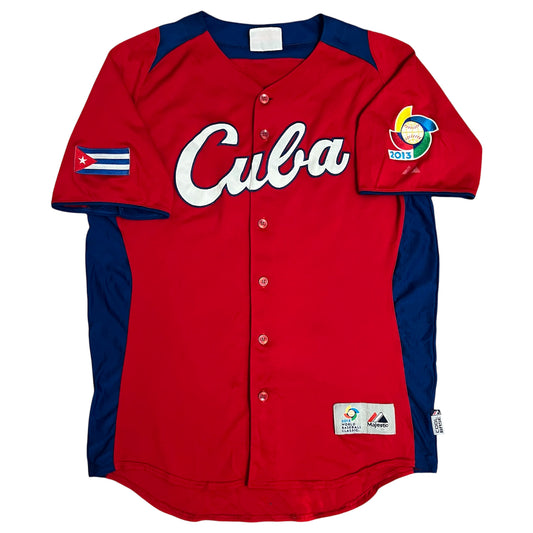 Authentic Team Cuba 2013 WBC Jersey - M