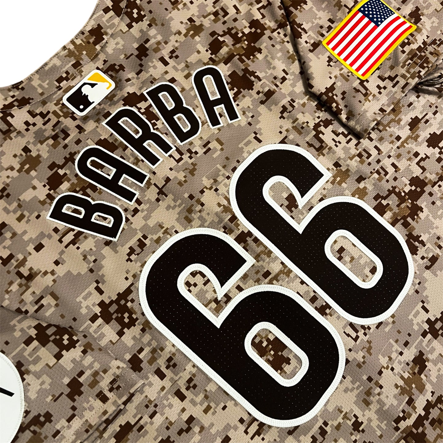 Team Issued San Diego Padres 2024 Military Appreciation Jersey - 46