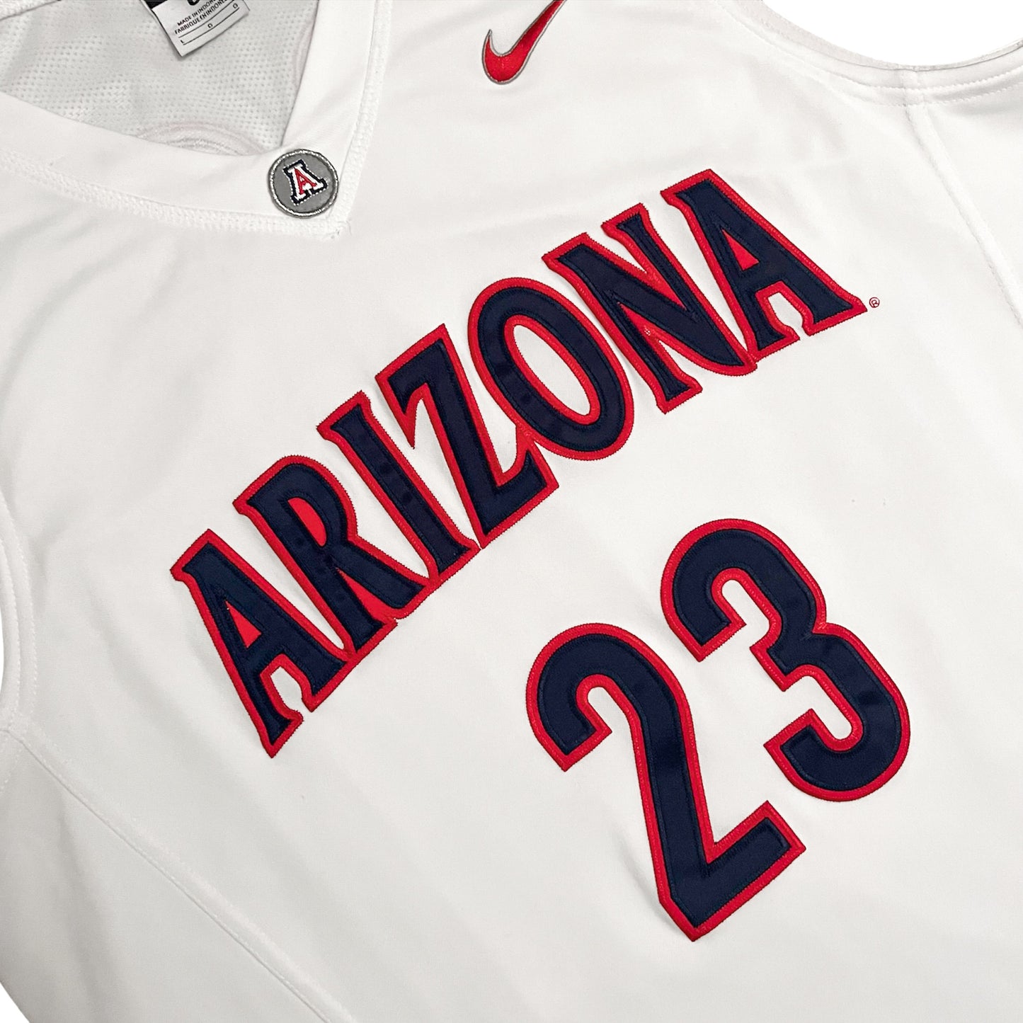 Arizona Wildcats 2009-10 Derrick Williams Home Nike Jersey - L