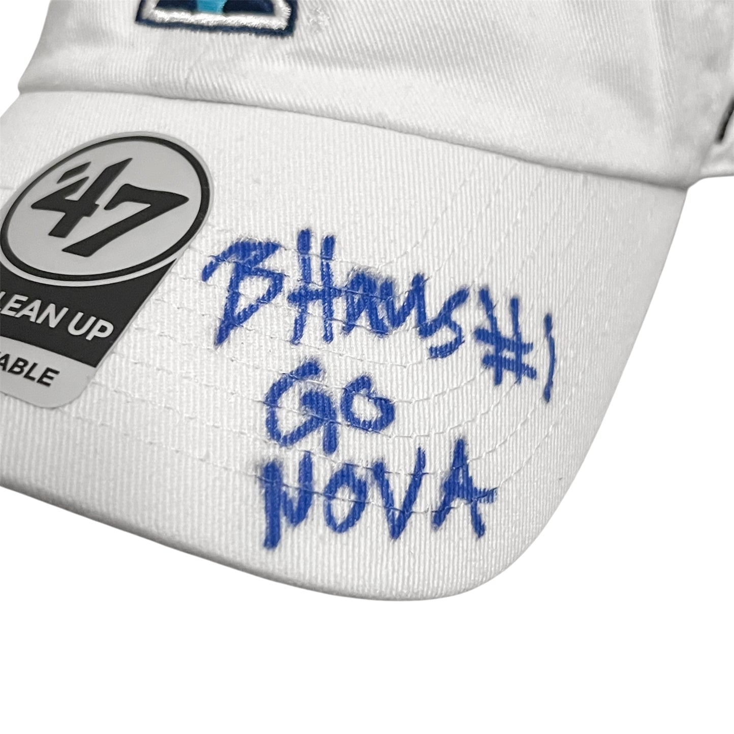 Signed Brendan Hausen #1 Villanova Basketball Hat