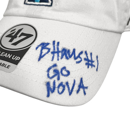 Signed Brendan Hausen #1 Villanova Basketball Hat