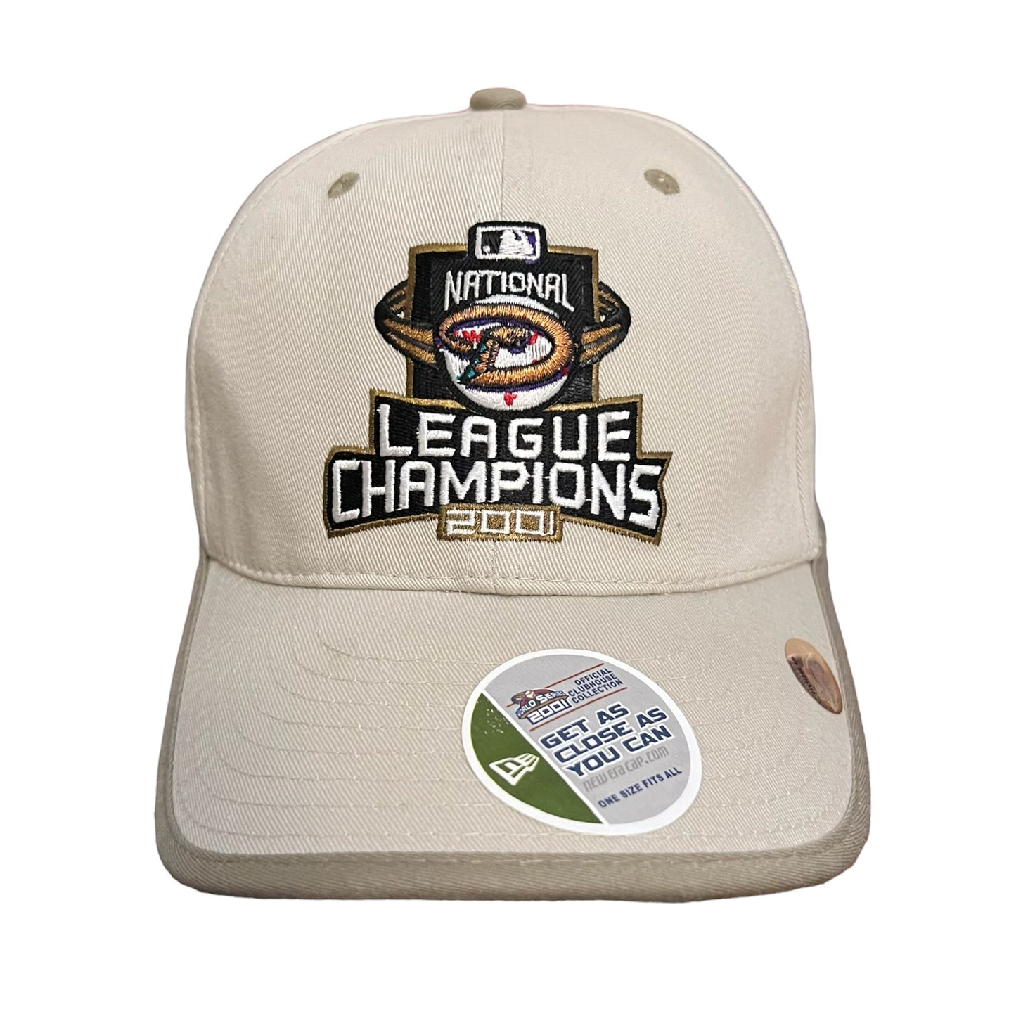 Arizona Diamondbacks 2001 NL Champs Official Clubhouse Cap