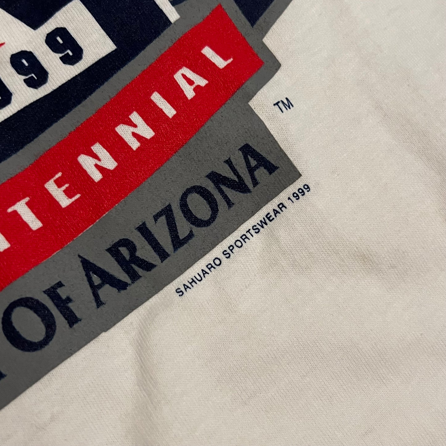 1999 Arizona Wildcats Football Centennial Shirt - XL