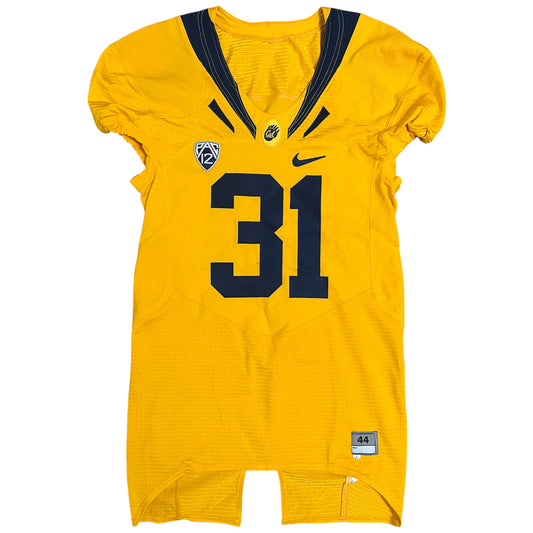 Team Issued California Golden Bears Game Jersey - 44