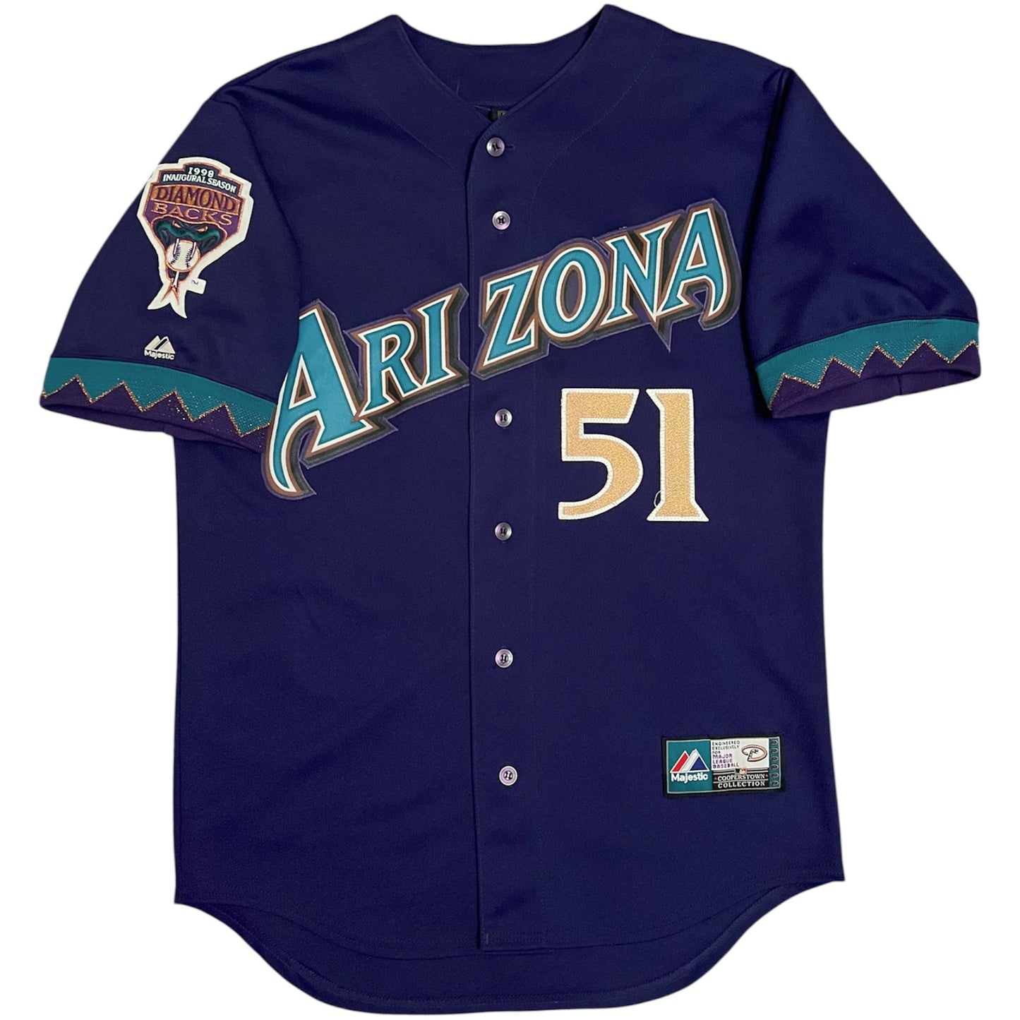 Vintage Randy Johnson Arizona Diamondbacks Jersey - M