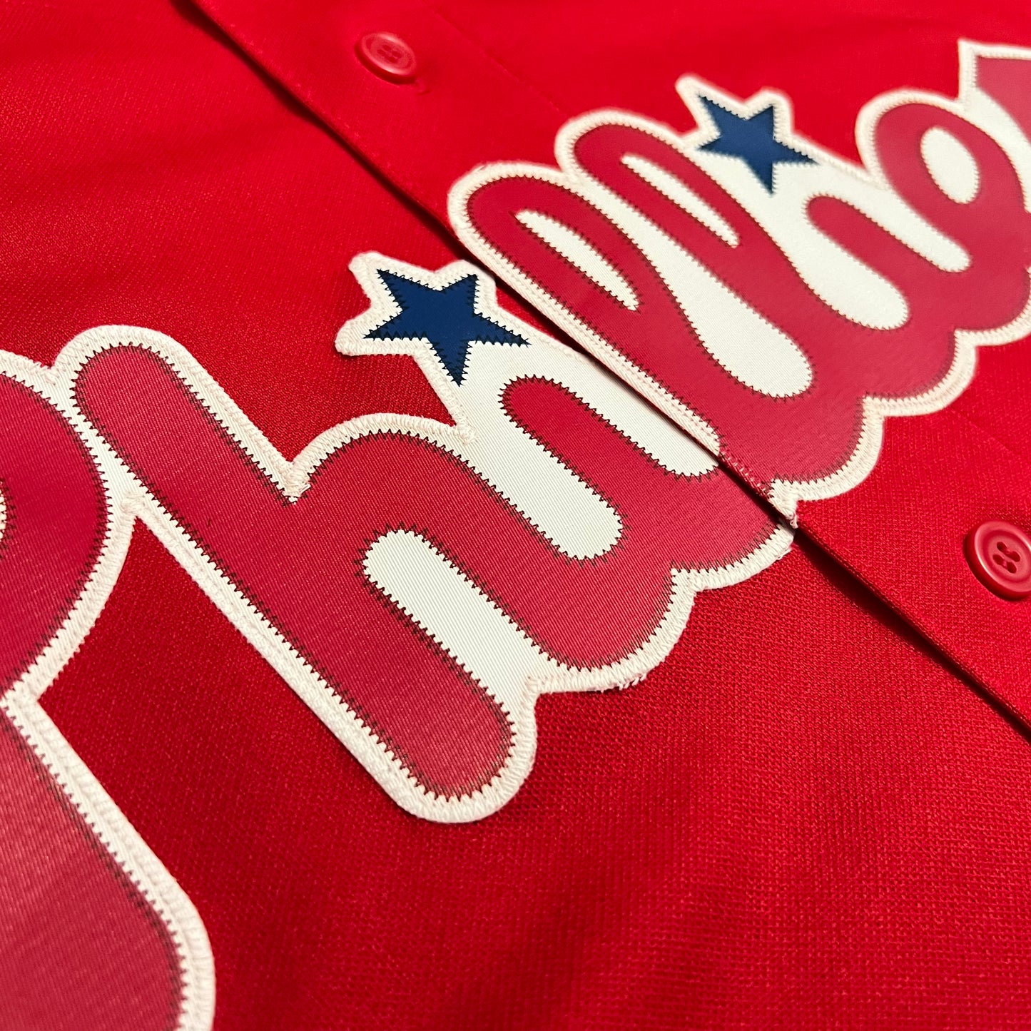 Philadelphia Phillies Alternate Red Majestic Jersey - S