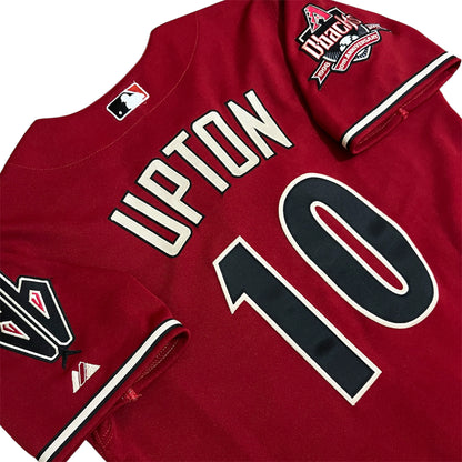 Authentic 2008 Arizona Diamondbacks Justin Upton 10th Anniversary Jersey - 40/S