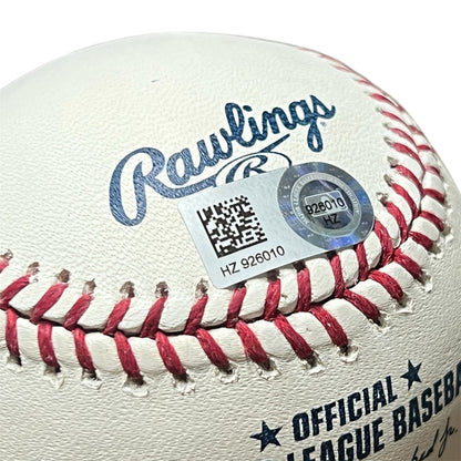 Ender Inciarte Signed Baseball 3x Gold Glove