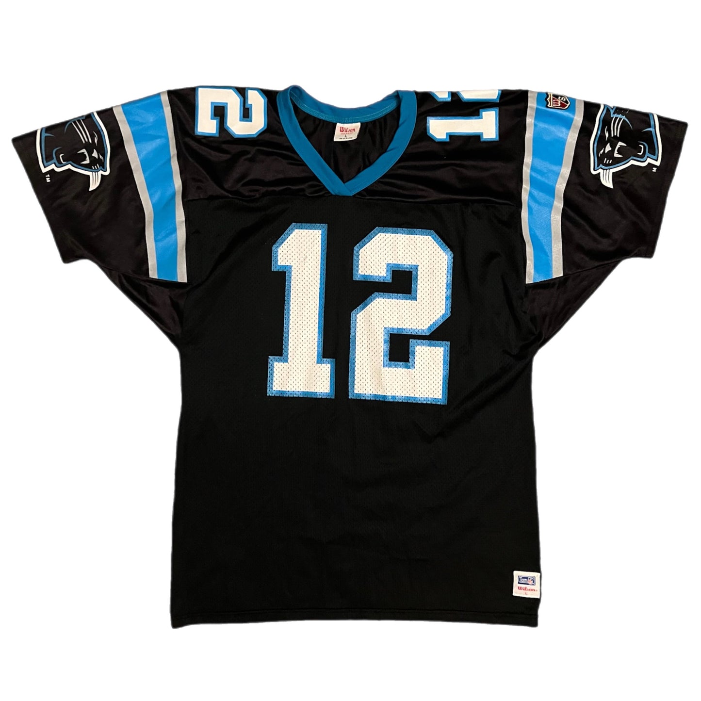 Vintage Kerry Collins Carolina Panthers Wilson Jersey - L