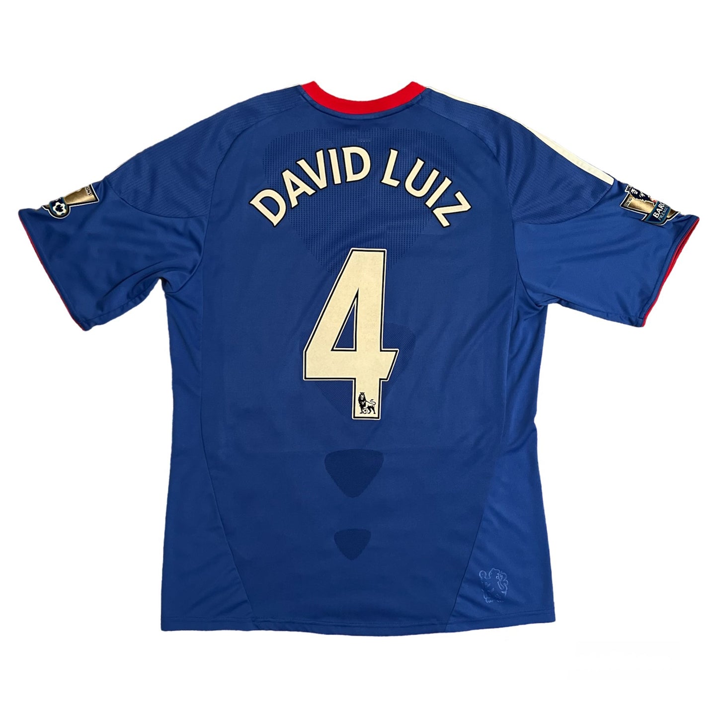 David Luiz Chelsea 2010/11 Home Jersey - L