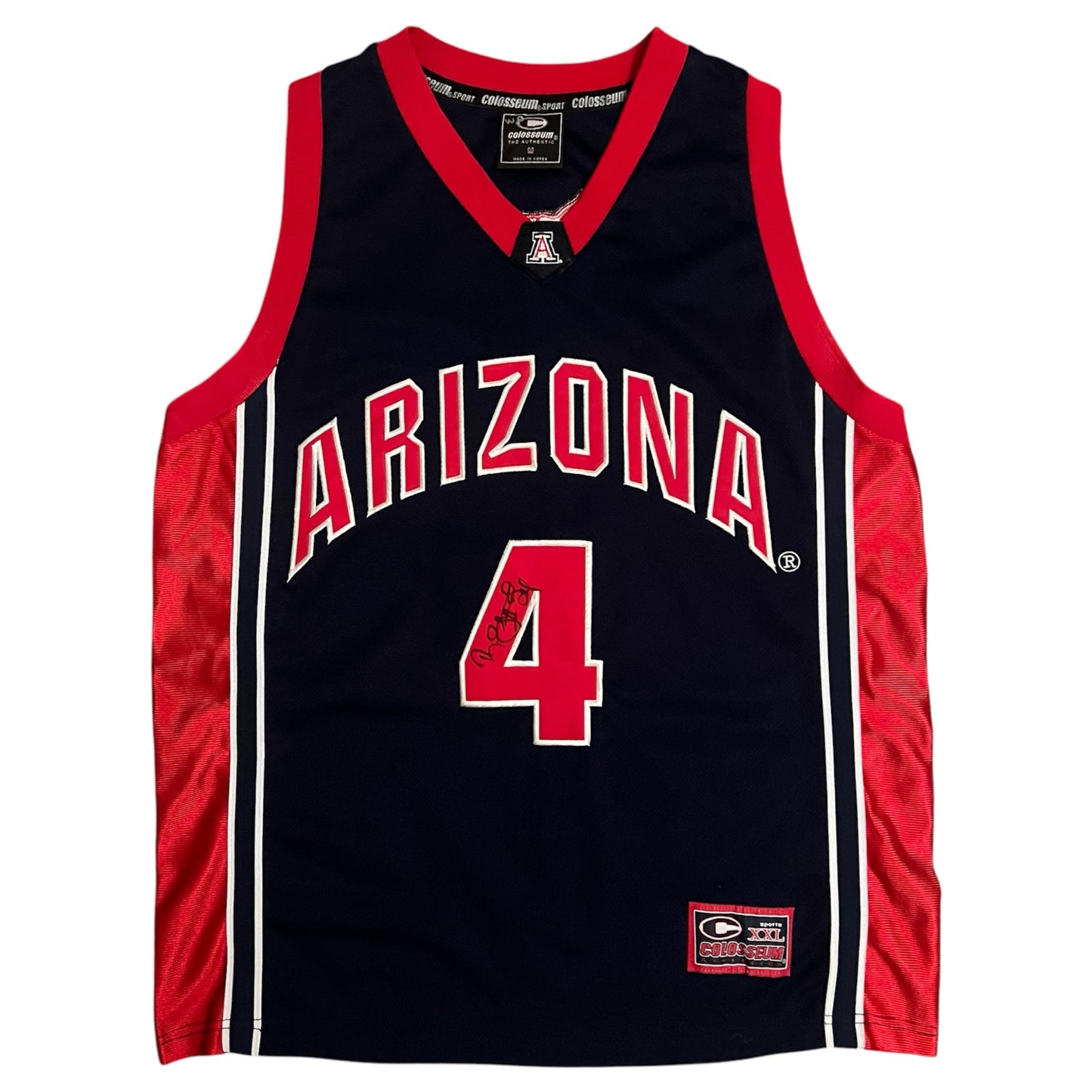 Signed Arizona Wildcats Basketball Luke Walton & Richard Jefferson Jersey - M