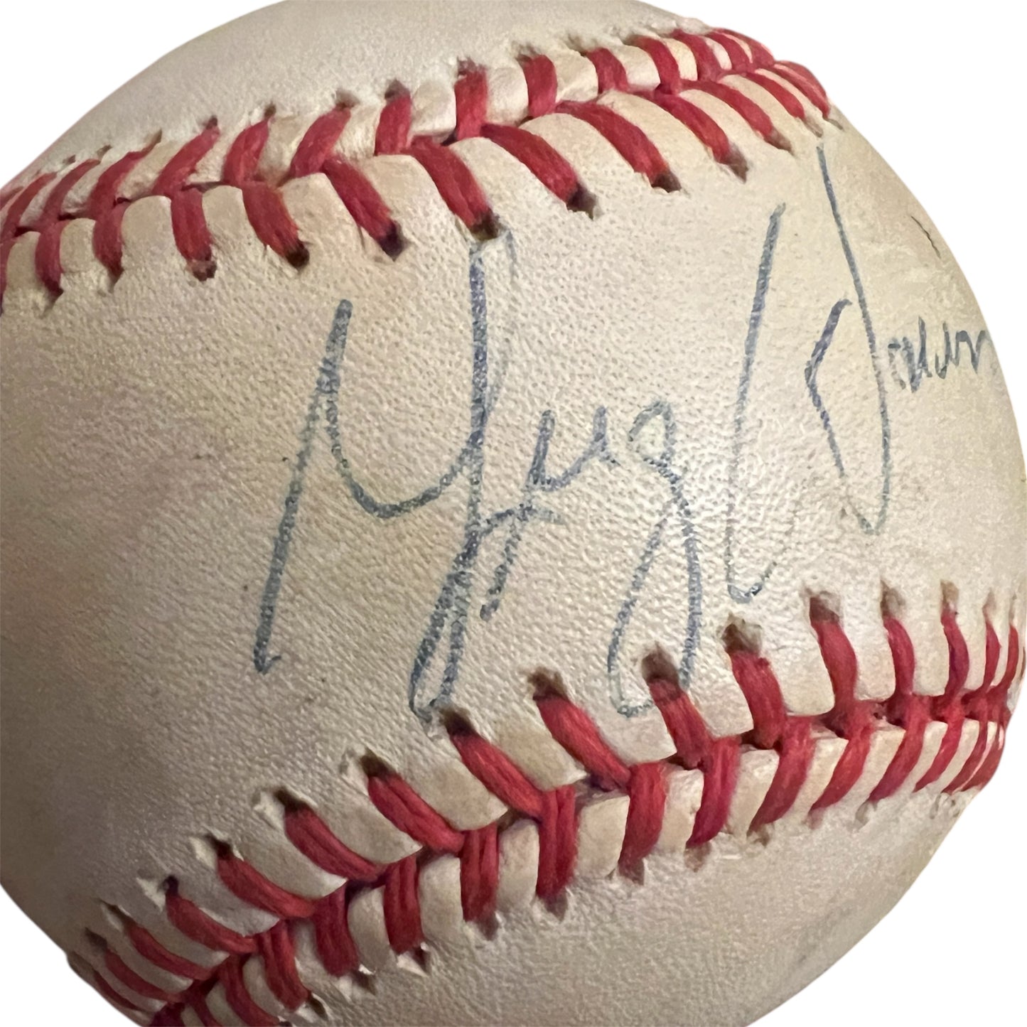 Signed Greg W. Harris San Diego Padres Pitcher Baseball